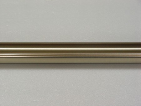 Soft Brass Iron Curtain Rod - this_soft_brass_curtain_pole_is_made_of_iorn